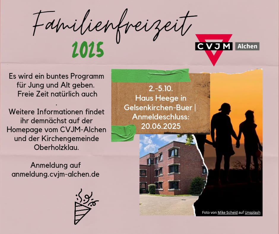 Familienfreizeit - für Jung und Alt; © Titelfoto Foto1: Haus Heege, Foto2: von Mike Scheid (Unsplash)